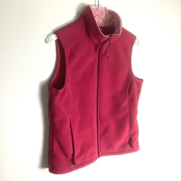L.L.Bean Women's Coral Fleece Vest M - Picture 5 of 11